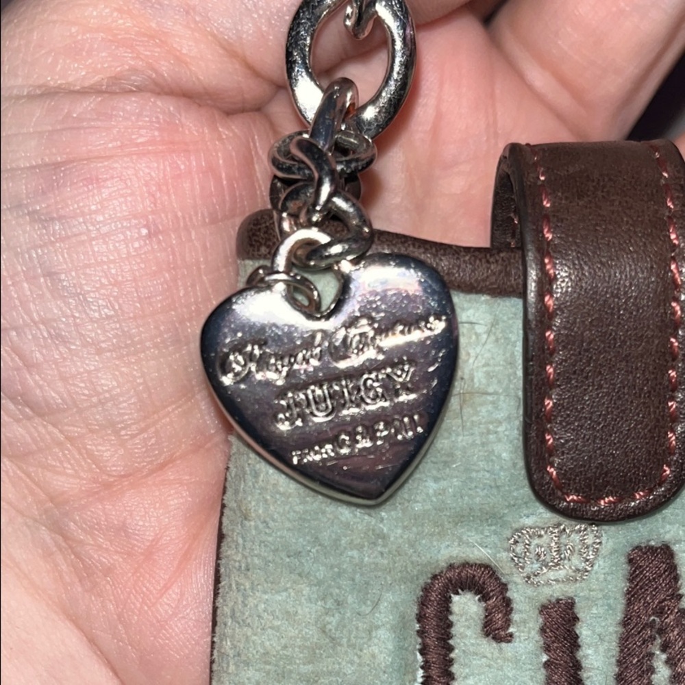 Juicy Couture Vintage Mint and Chocolate Mini Bag - Picture 2 of 9